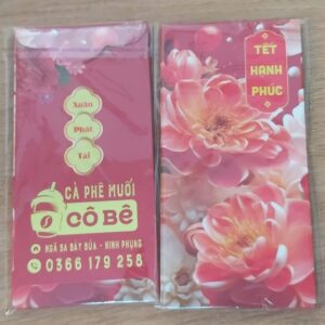 Bao lì xì Cà Phê Muối Cô Bê