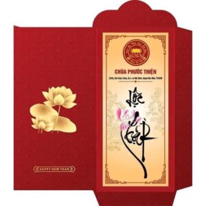 Bao lì xì Chùa Phước Thiện chữ Lộc