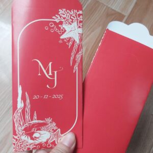 Bao lì xì cưới MJ chủ đề biển