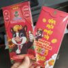 Bao lì xì Tết 2026 Donald Dương hình ngựa