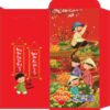 Bao lì xì tết - Lì xì tết sang lộc vàng như ý chợ nổi