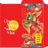 Bao lì xì tết - Vinh hoa phú quý phượng hoàng