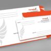 Bao thư DL in tên người gửi và người nhận 12431
