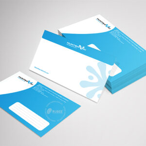 Bao thư DL màu xanh dương in logo số lượng lớn 12435