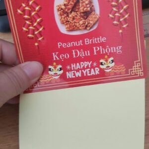 Card visit kẹo đậu phộng T&T