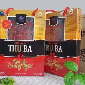 Hộp giấy thịt bò khô Thu Ba Quảng Ngãi