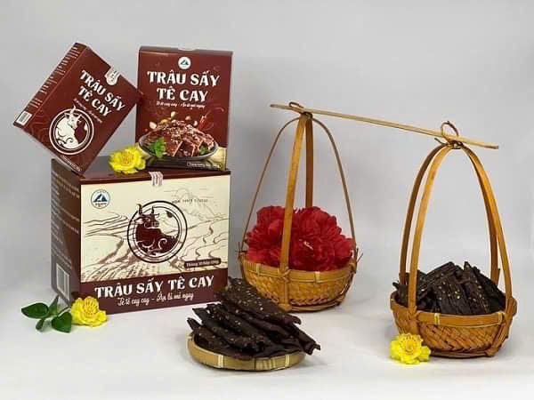 Hộp giấy trâu sấy tê cay