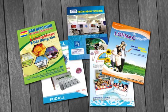 Tờ rơi nhiều lĩnh vực thiết kế theo yêu cầu 12459