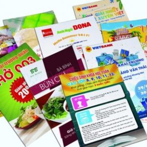 Tờ rơi nhiều loại quảng cáo đa lĩnh vực 12461