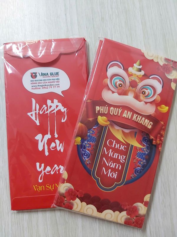 Bao lì xì Vina Glue Phú Quý An Khang