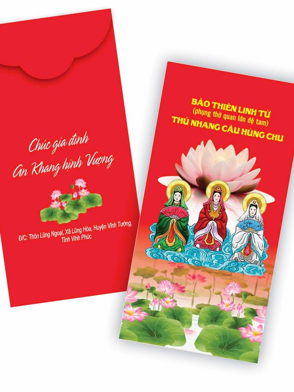 Bao lì xì Bảo Thiên Linh Từ Quan Âm