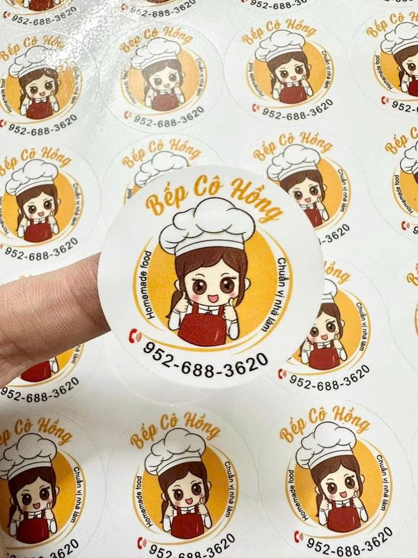 Tem tròn Bếp Cô Hồng homemade